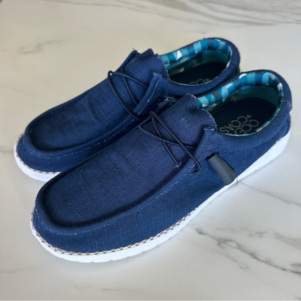 Hey Dude Men's Navy Blue Casual Shoes